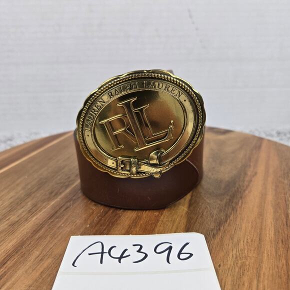 Lauren Ralph Lauren Women Large Vintage Logo Western Buckle Belt Statement Piece main image 12